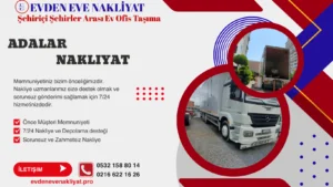 adalar evden eve nakliyat