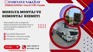Mobilya Montaj Demontaj Hizmeti