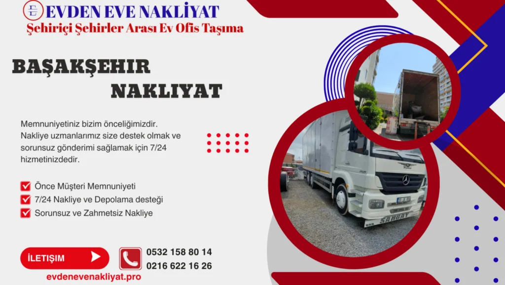 başakşehir evden eve nakliyat
